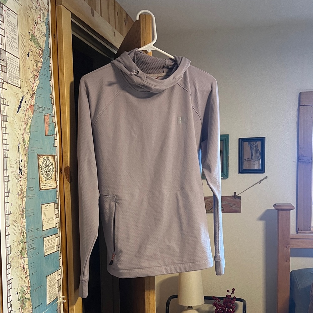 Duluth Trading Co Alaskan Hardgear Lavender Hoodie